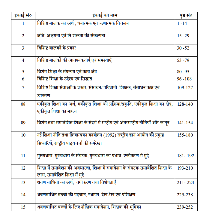 समावेशी शिक्षा Book PDF Ncert In Hindi Free Link 2023